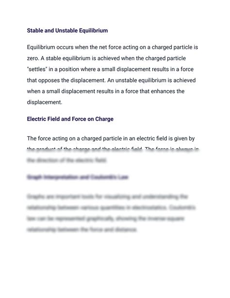 SOLUTION Electric Field And Force On Charge Studypool