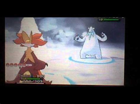 Shiny Glaceon X And Y