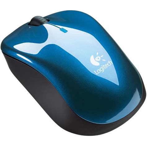 Best Buy Logitech Cordless Laser Mouse For Notebooks Blue V470