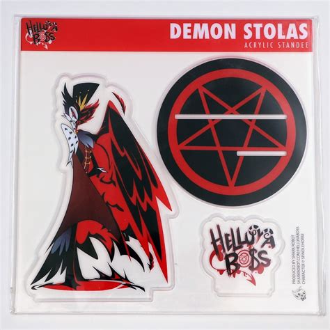 Helluva Boss Demon Stolas 6" Acrylic Stand Standee Figure Vivziepop ...