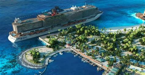 Get a Detailed Look at New MSC Cruises Private Island