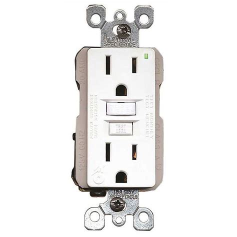 Leviton Gfnt W A Smartlockpro Self Test Gfci Duplex Recpt Ind Light