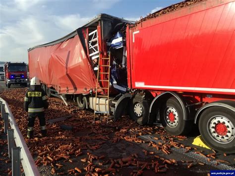 Tragiczny Wypadek Pod Olsztynem Koszmar Na Dk Zderzenie Trzech Tir