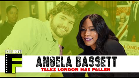 Angela Bassett Talks London Has Fallen And Playing X Mens Storm Youtube