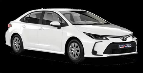 toyota corolla sedan car rentals  rhodes