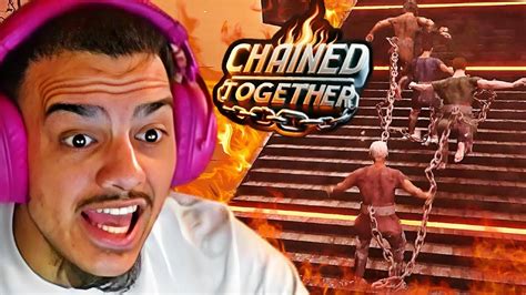 Dasgasdom3 Plays Chained Together With The Gang 😂 Youtube