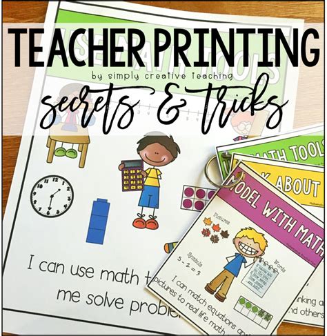 Printing Posters & Mini-Posters At Home - Simply Creative Teaching