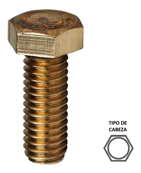 Tornillo Hexagonal Bronce Al Silicio Nc X Pzs Meses