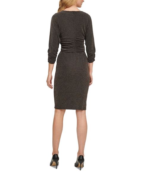 Dkny Blouson Knit Sheath Dress Macys