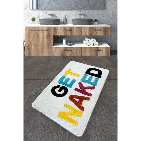 Covoras De Baie Asi Home Get Naked Multicolor X Cm Emag Ro