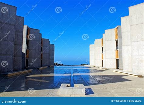 The Salk Institute Architecture, La Jolla Editorial Photography - Image ...