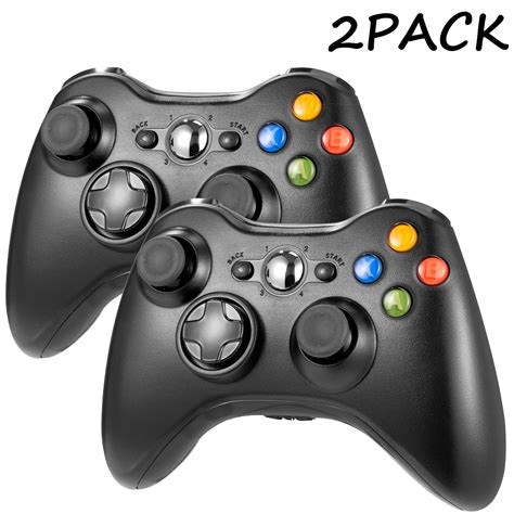 Miadore 2Pack Xbox 360 Wireless Controller 2 4G Wireless Controller