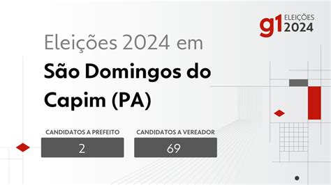 Eleições 2024 em São Domingos do Capim PA veja os candidatos a