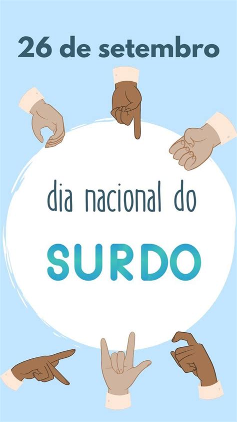 26 de setembro é o Dia Nacional do Surdo Vídeo Educação familiar