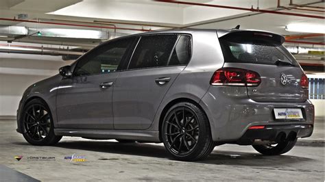 Volkswagen Golf Mk6 R Equipped With Vorsteiner V Ff 108 Wheels Autofuture Design Sdn Bhd