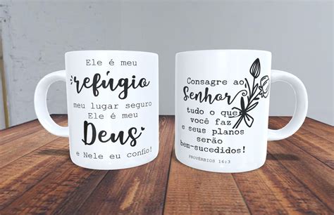 Artes Caneca Frases Bíblicas Elo7 Produtos Especiais