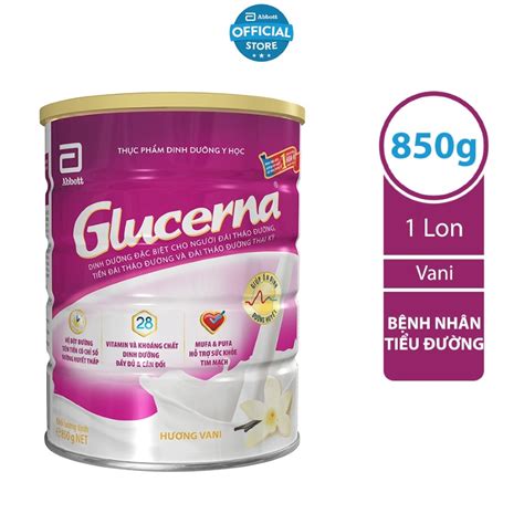 Sữa bột Glucerna hương vani 850g Nhà Thuốc Quang Minh