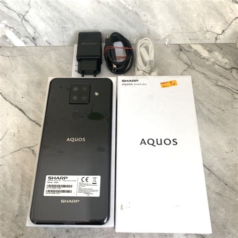 Jual SHARP Aquos Sense 4 Plus Ram 8GB 128GB Bekas Fullset Resmi