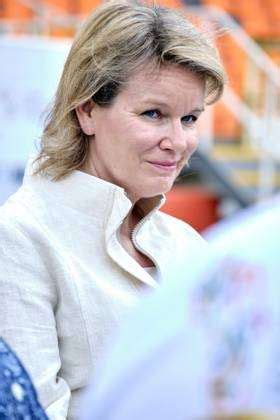 Queen Mathilde Visit To Ivory Coast Queen Mathilde Visited The Stade