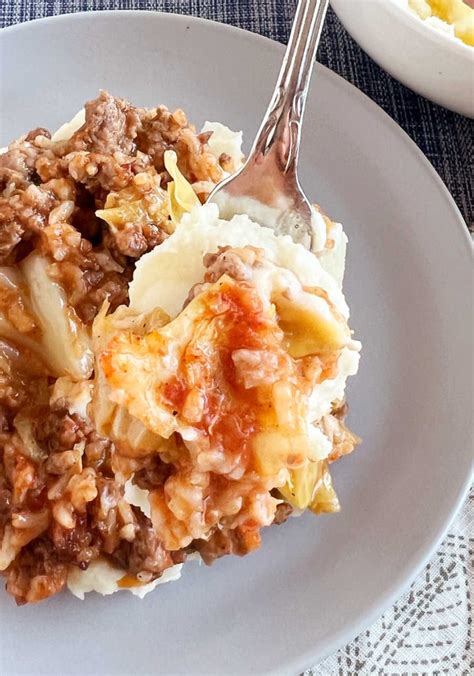 Cabbage Roll Casserole Recipe Meatloaf And Melodrama