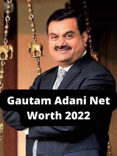 Gautam Adani Net Worth Who Is The Richest Man In India Sloshout Blog