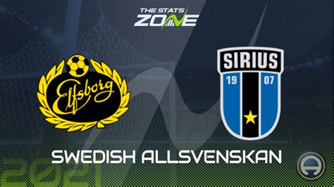 Elfsborg Vs Sirius Preview Prediction The Stats Zone