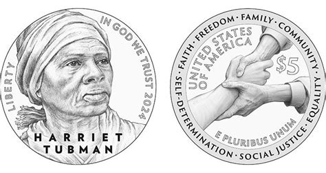 CFA reviews designs for 2024 Harriet Tubman coins