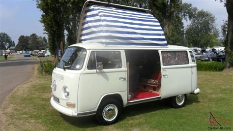 1972 VW Pop Top Crossover Dormobile Bay Window Camper