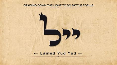 Yod Yod Lamed Meaning Of The 58th Name Of God Guardian Angels