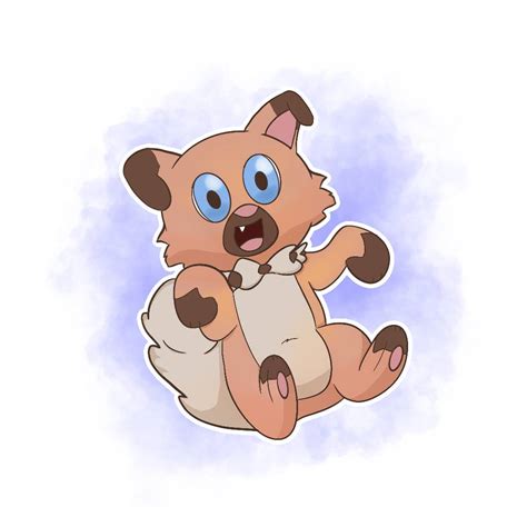 Rockruff by LocalSpaceBear on DeviantArt