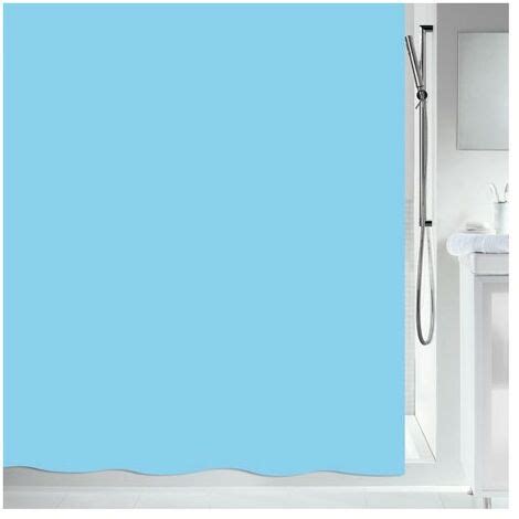 Msv Rideau De Douche Polyester X Cm Bleu