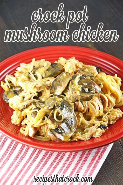 Crock Pot Mushroom Chicken Recipes That Crock