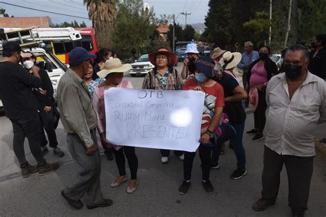 Los Tiempos On Twitter Ltahora Cochabamba Comunarios De Tiquipaya