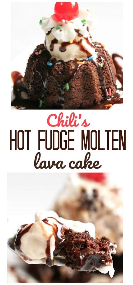 Chili S Hot Fudge Molten Lava Cake Recipe Six Sisters Stuff Six