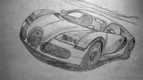 Adorably Children Drawing Bugatti Veyron Painted Eight Ye Flickr