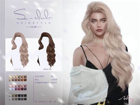 Sims 4 Cc Hair Long Conasve