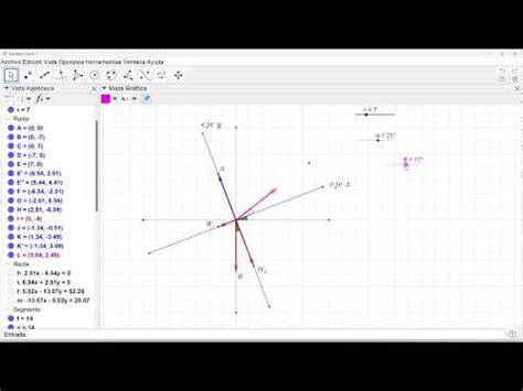 Diagramas De Fuerzas En GeoGebra Parte 2 YouTube