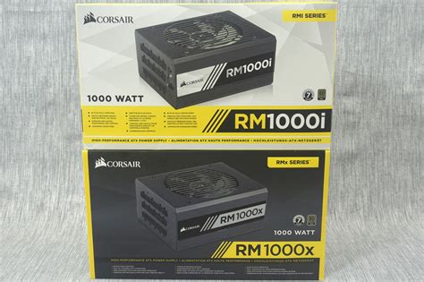 The Corsair RM1000x and RM1000i 1000W Power Supply Review