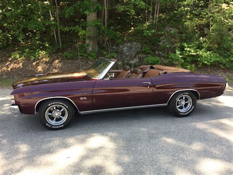 1971 Chevrolet Chevelle SS Convertible 396 Big Block - Barn Fresh ...