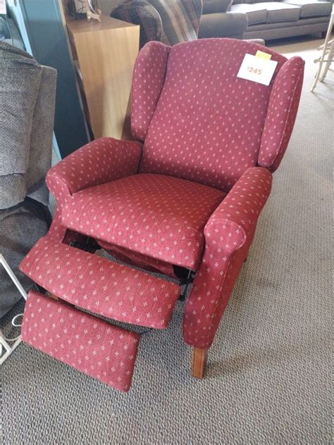 Burgundy Color Reclining Chair Roth And Brader Furniture