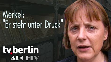 Merkel Er Steht Unter Druck Youtube