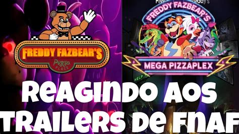 Reagindo Aos Trailers Do Filme De Fnaf E Da Nova Dlc De Fnaf Security