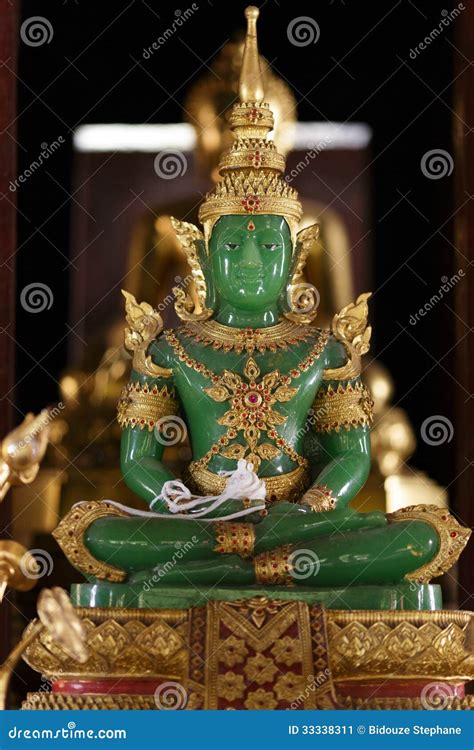 Jade Buddha statue stock image. Image of stone, sculpture - 33338311