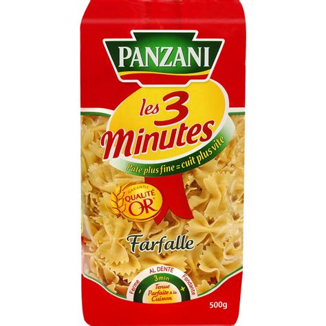 Panzani Les Minutes Farfalle P Tes Cuisson Rapide Savory