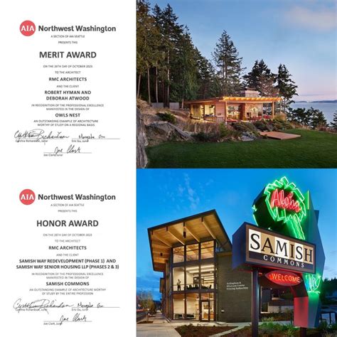 Rmc Is Honored To Receive Two Aia Awards Rmc Architects