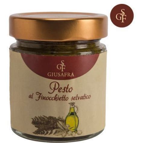 Pesto Al Finocchietto Selvatico Bio Gr Giusafra Soc Agr S A S