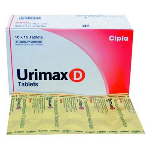 Cipla Urimax D Tablets 200 Mcg At Best Price In Thatipaka Id