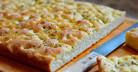 Receitas De Focaccia Simples E Saborosas Confeiteira