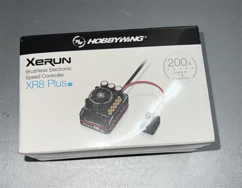 Hobbywing Xerun Xr Plus G S Competition Sensored Brushless Esc R