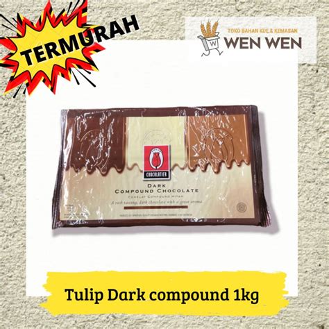 Jual Tulip Dark Compound Kg Shopee Indonesia